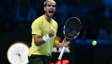 Carlos Alcaraz lõpetab aasta maailma esireketina | Tennis