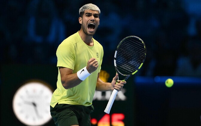 Carlos Alcaraz lõpetab aasta maailma esireketina | Tennis