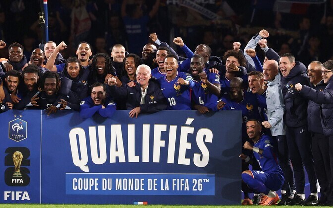 Prantsusmaa kindlustas MM-pileti, Ronaldo sai punase kaardi | Jalgpall