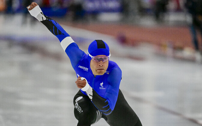 Marten Liiv püstitas MK-etapil veel kaks Eesti rekordit | Kiiruisutamine