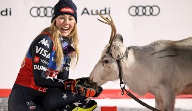 Shiffrin võitis üheksandat korda Levil slaalomi | Mäesuusatamine