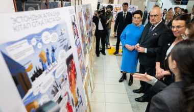 Galerii: Kashastanis avati Eesti raamatu aastale pühendatud näitus | Kirjandus