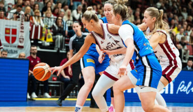 Naiste korvpallikoondis sai tugevalt Lätilt kindla kaotuse | Korvpalli Eesti koondis