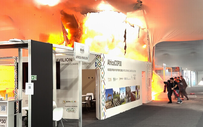 COP30 tippkohtumise konverentsisaalis puhkes tulekahju | Välismaa