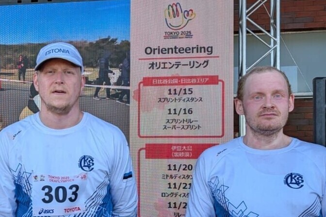 Viljasaar ja Betlem said kurtide olümpial tavarajal 18. ja 27. koha | Orienteerumine