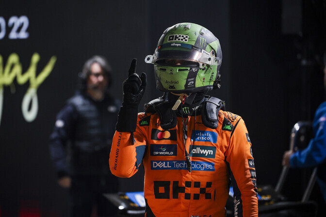 Norris alustab Las Vegase GP-d esikohalt, Piastri viies | Vormelisport