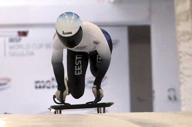 Skeletonisõitja Zunte alustas MK-hooaega olümpiarajal | Talisport