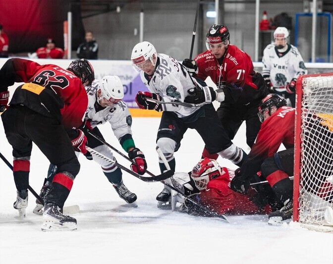 HC Panter pidi taas Liepaja paremust tunnistama | Jäähoki