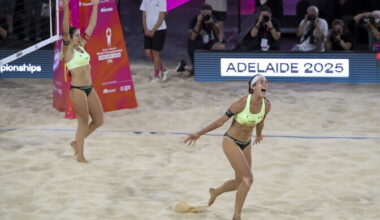 Läti rannavõrkpallipaar tuli Austraalia liival maailmameistriks | Rannavõrkpall