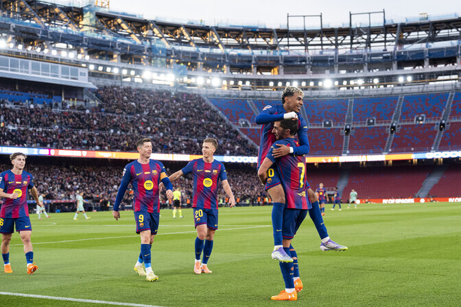 Tagasi koju jõudnud Barcelona võitis kindlalt | Jalgpall