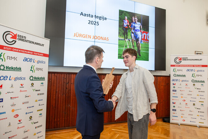 Orienteerujad valisid aasta tegijaks Jürgen Joonase | Orienteerumine