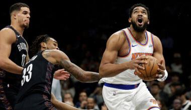 New York Knicks surus 12. korda järjest Brooklyn Netsi põlvili | Korvpall