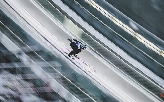 Aigro oli esimeses hüppevoorus 13., aga pidi lõpuks 22. kohaga leppima | Suusahüpped