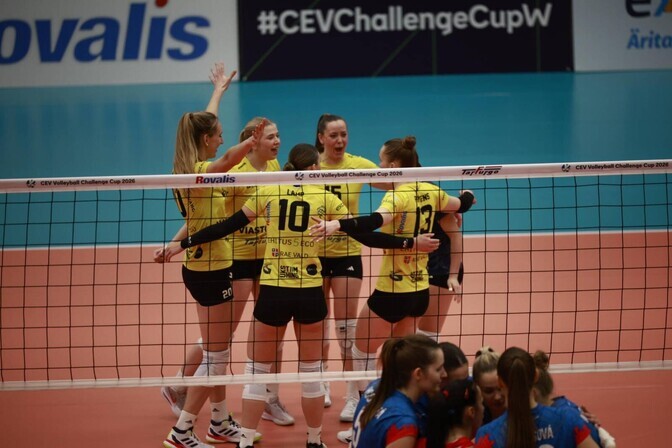 Rae võrkpallinaiskond kaotas tasavägise euromängu | Võrkpall