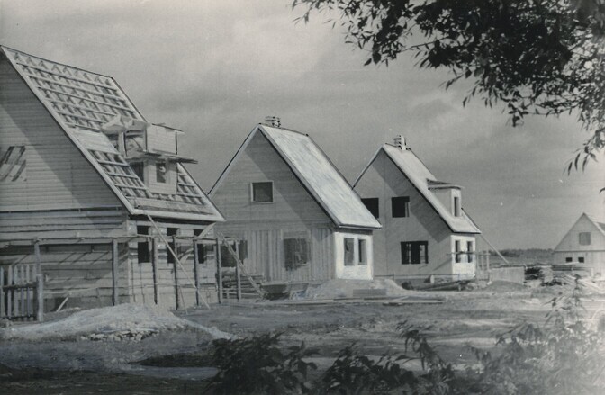 Ilmasõjajärgsed ühepereelamud on defitsiidi ja praktilise meele nägu | Ajalugu