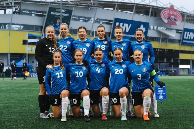 Eesti naiste jalgpallikoondis kaotas Leedule | Jalgpall
