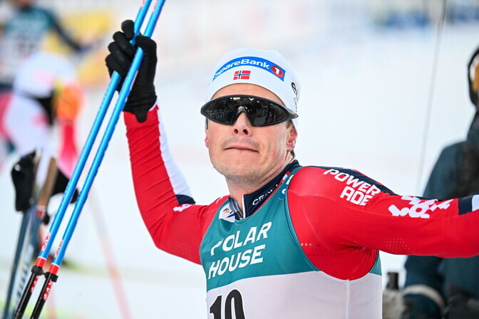 Kläbo ei mahtunud ühisstardiga sõidus esikümnessegi, Alev 38. | Suusatamine