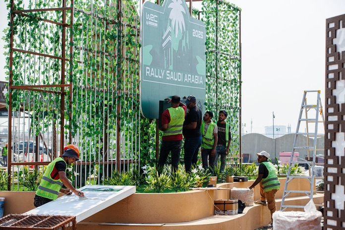 Saudi Araabia rallipark 25.11