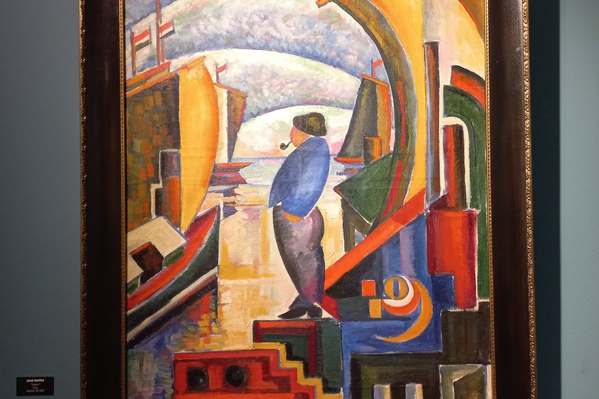 Eesti kunstiajaloo üks enim otsitud, sada aastat kadunud olnud maal müüdi oksjonil hinnaga 200 000 eurot