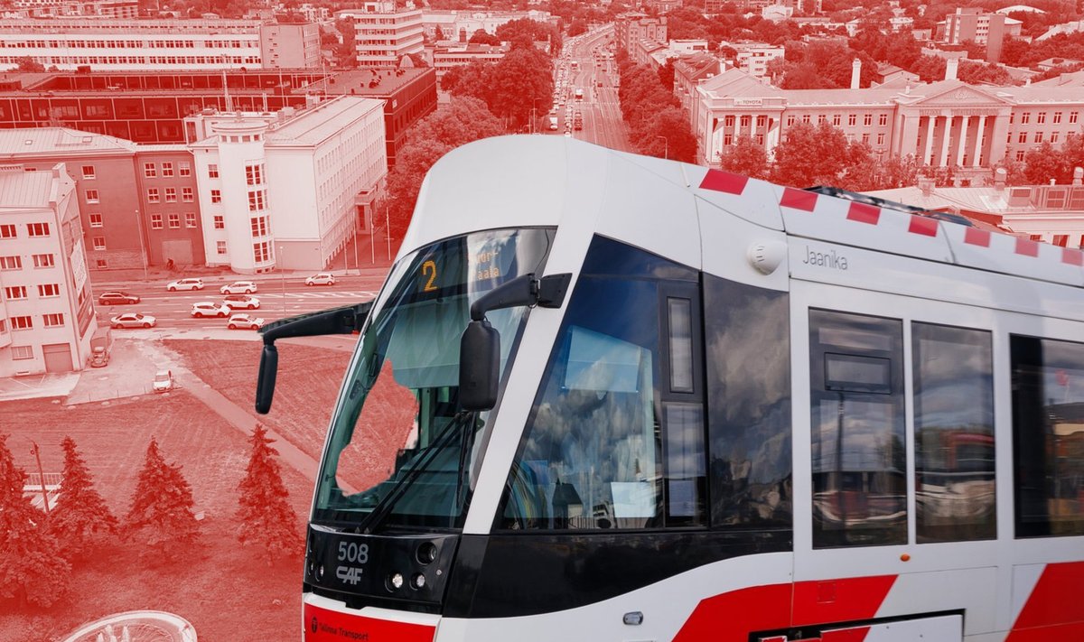 „Liivalaia trammitee ehitamine ei takista teisi liiklejaid, sest nii trammid kui ka bussid hakkavad liikuma tänava keskel, mille mõlemale poole jääb kaks sõidurada mõlemas suunas.“