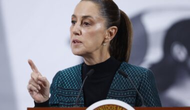 Sheinbaum eitas teadet USA võimalikust kartellide vastasest missioonist Mehhikos