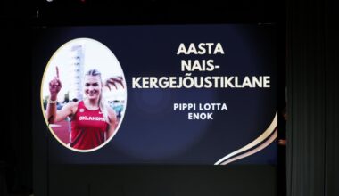 FOTOD | Aasta kergejõustiklasteks valiti Enok ja Erm, aasta sooritajaks oli Moser
