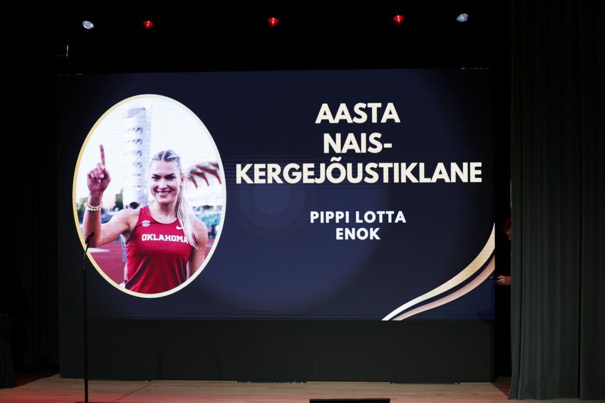 FOTOD | Aasta kergejõustiklasteks valiti Enok ja Erm, aasta sooritajaks oli Moser