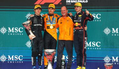 Norris võitis sündmusterohke Sao Paulo GP, boksiteelt startinud Verstappen kerkis kolmandaks