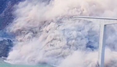 Hiinas varises kokku värskelt avatud sild