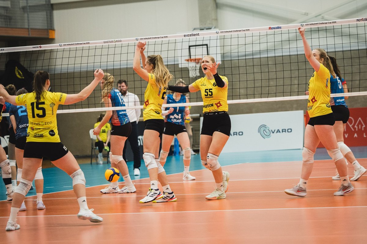 FOTOD | Rae Spordikool/VIASTON kaotas eurosarja teise ringi avamängu Praha naiskonnale pingelises otsustavas geimis