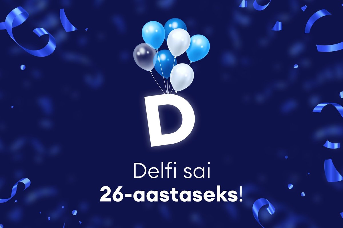 DELFI 26 | Sünnipäeva puhul kogu Delfi sisu 22. ja 23. novembril kõigile avatud!