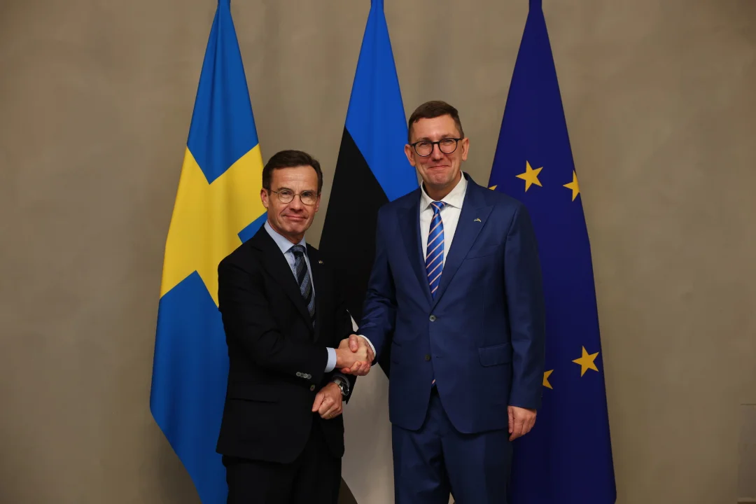 Rootsi ja Eesti peaminister räägivad julgeolekust