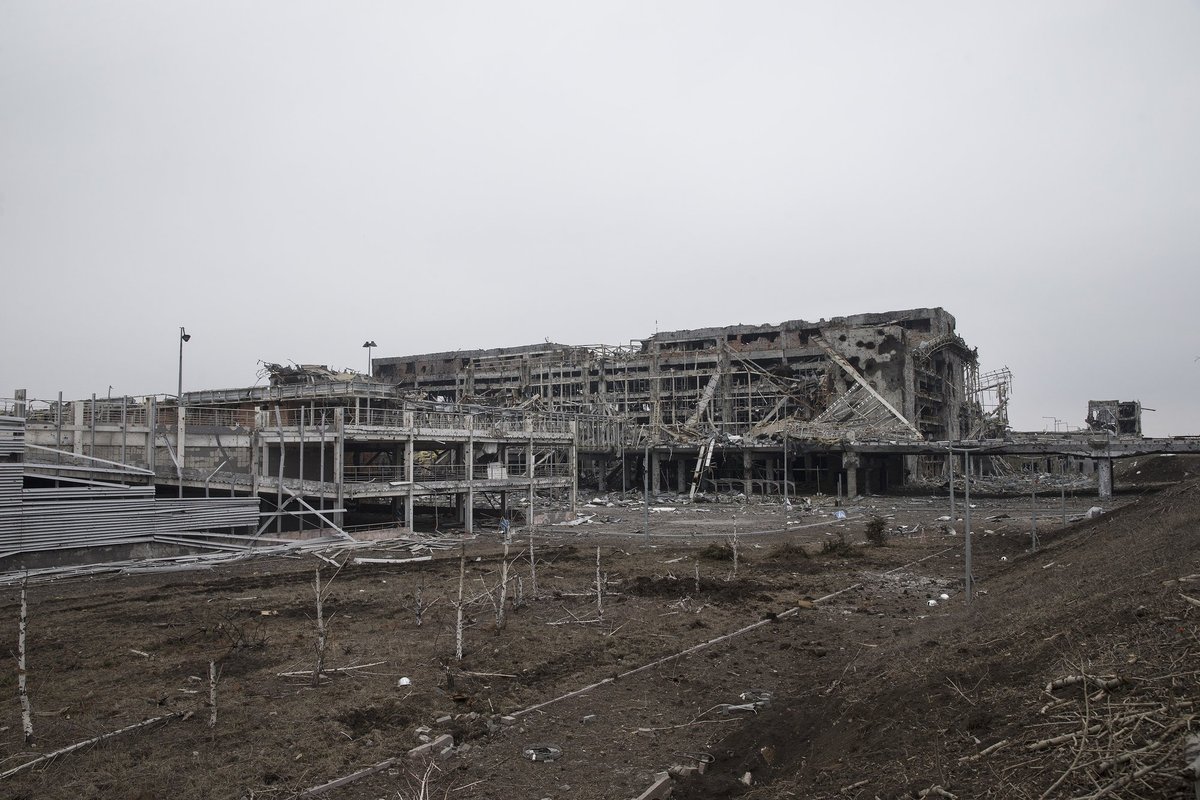 Ukraina hävitas Venemaa droonibaasi Donetski lennujaamas