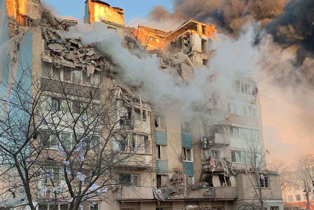 Venemaa ründas droonide ja rakettidega Lääne-Ukrainat. Ternopilis hukkus vähemalt 20 inimest