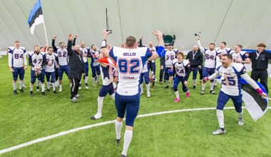 Tartu Titans krooniti seljavõiduga Ameerika jalgpallis Balti meistriks