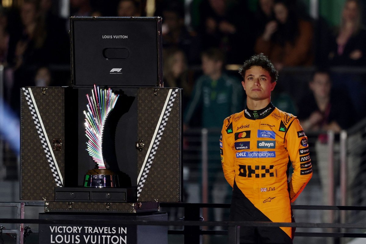 Pööre tiitliheitluses! Norris ja Piastri said Las Vegase GP-l disklahvi, Verstappen vähendas konkurentidega kõvasti vahet