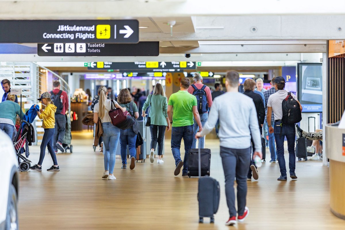 Eesti elanikud reisivad hullupööra. Tallinna lennujaam teenindas oktoobris rekordarvu reisijaid