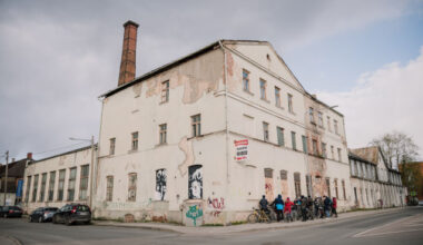 Pärmivabrik koos jalgratturitega