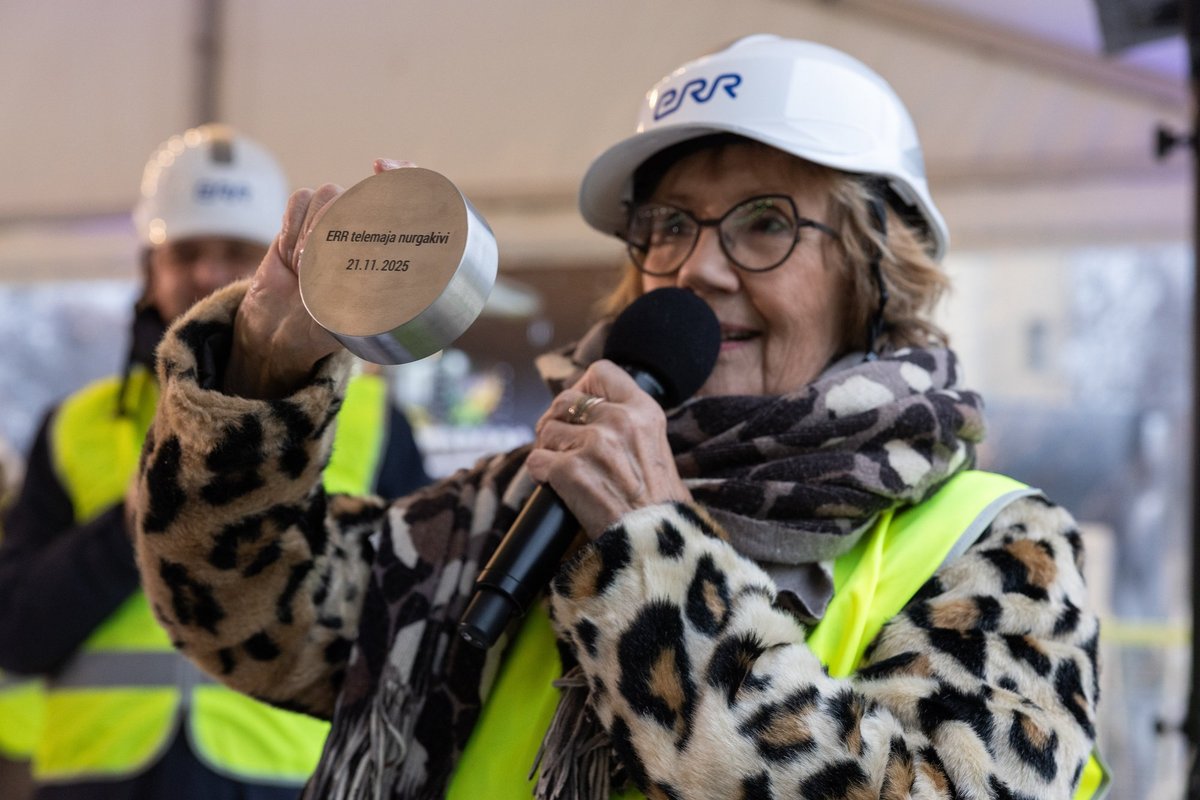 FOTOD | ERR-i uus telemaja sai nurgakivi