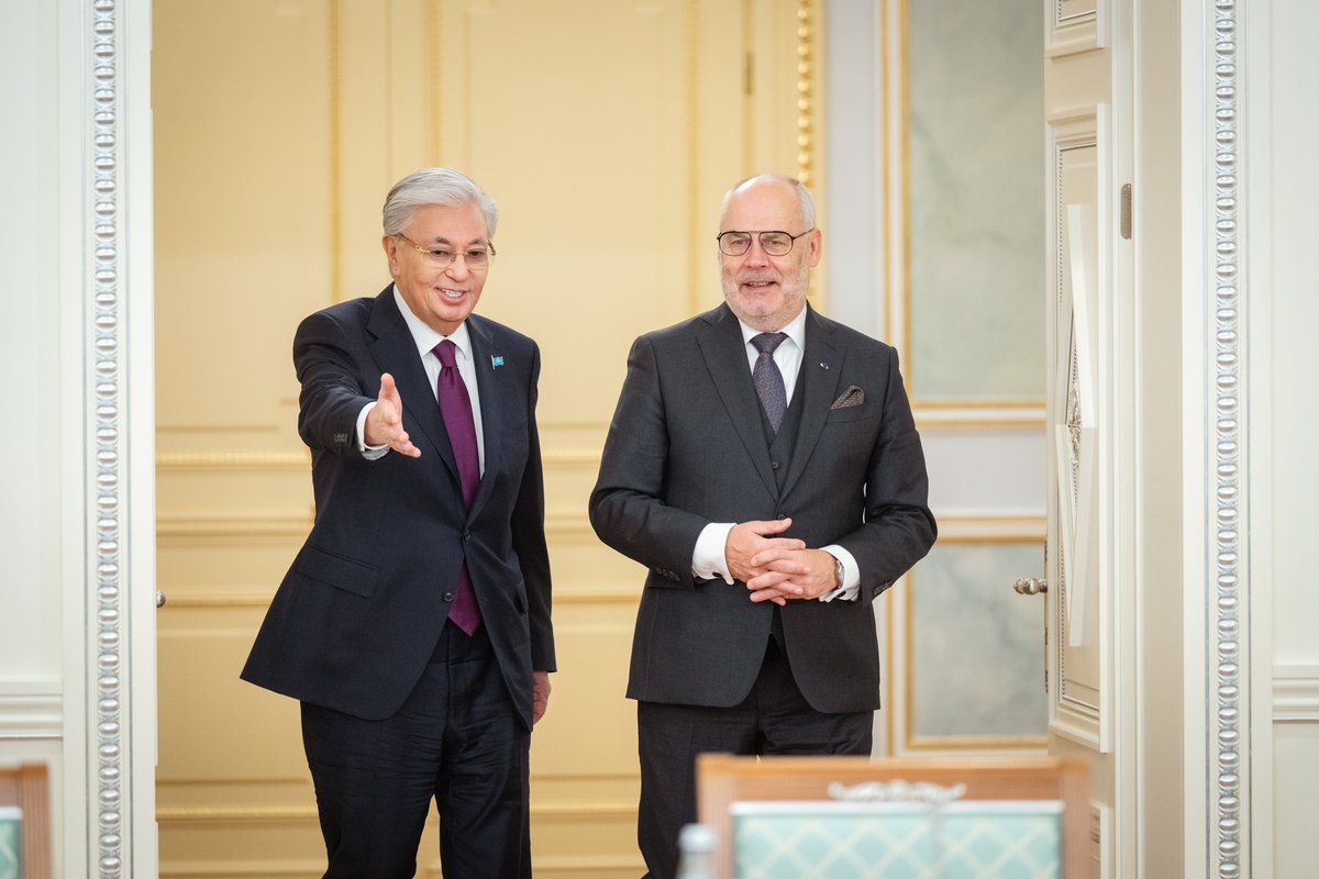 VIDEO | President Karis Kasahastanis: Eesti saab olla teile ühenduspunktiks Euroopaga