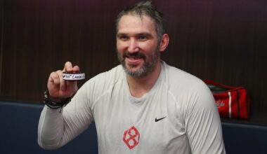 VIDEO | Ovetškin viskas NHL-is karjääri 900. värava. Kuldset litrit üritati pihta panna