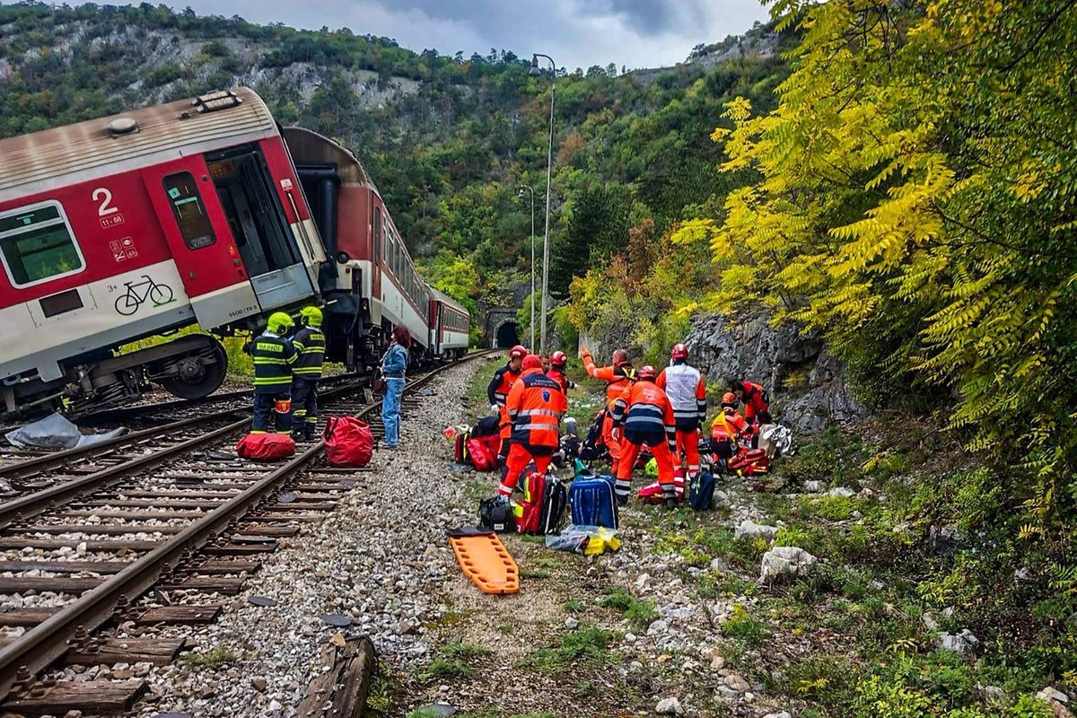 Slovakkias põrkasid kokku kaks rongi, reisijate seas oli vigastatuid