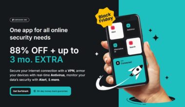 Musta Reede pakkumine: Surfshark One digiteenused aitavad sinu veebielu privaatse ja turvalisena hoida
