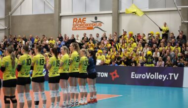 FOTOD | Taas täissaali publikut kohale meelitanud Rae Spordikool/VIASTON kaotas Praha naiskonnale avageimi