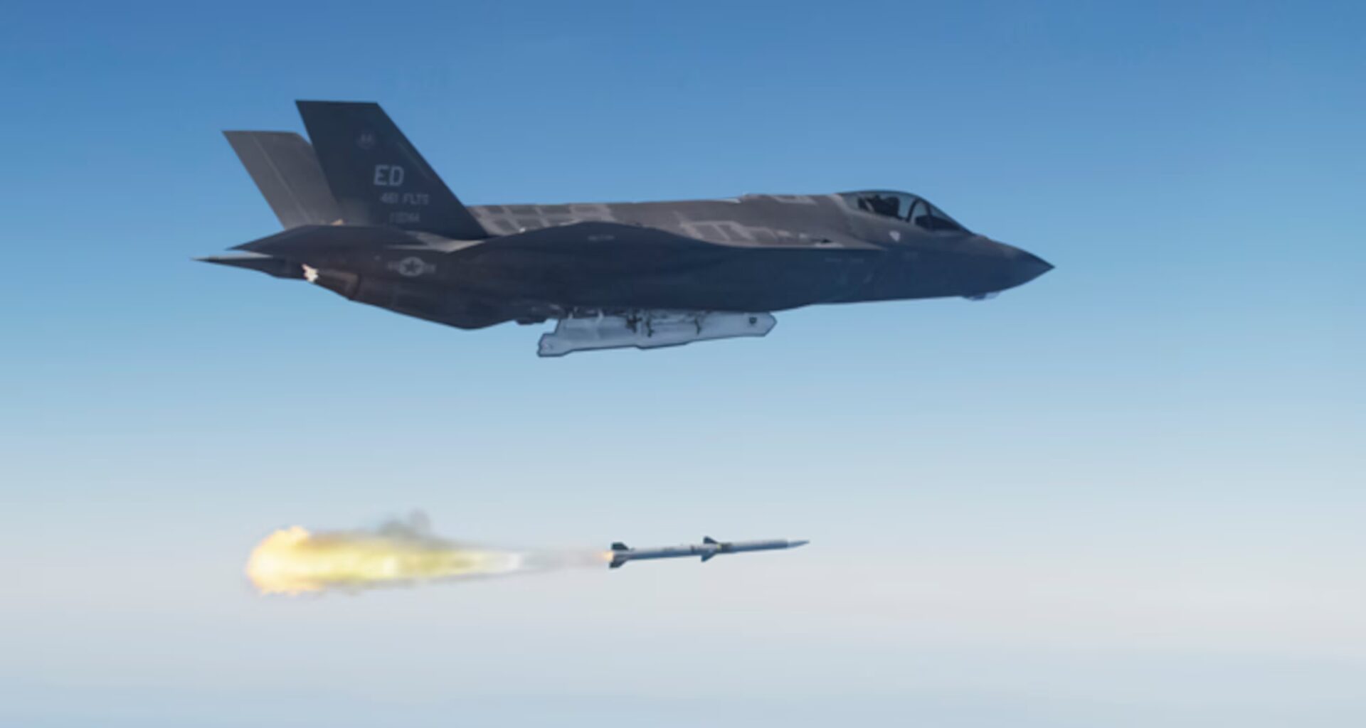 F-35A USA õhujõudude Amraam