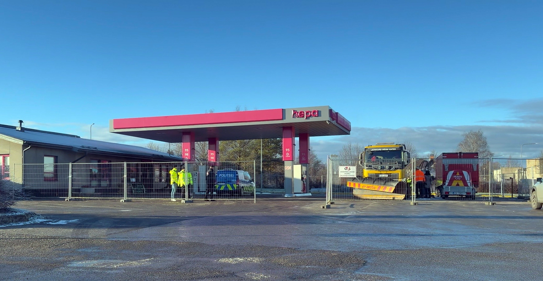 Hepa Jaama tanklas harjutati kriisiolukorras toimetulekut