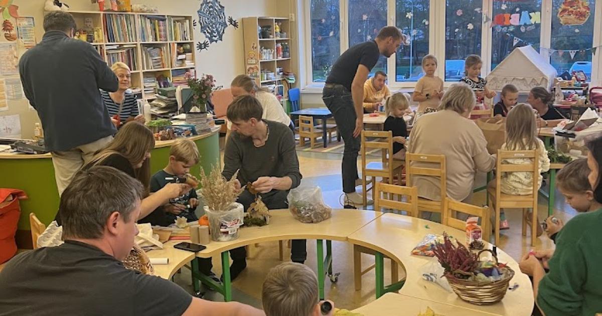 Tallinna Padriku Lasteaias valmis perepäeval muinasjutuline haldjalinn