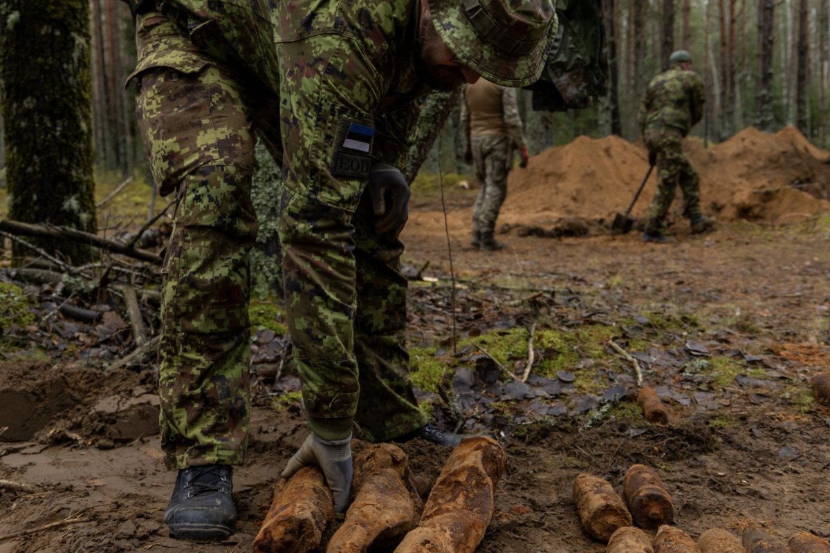 FOTOD | Demineerijad kõrvaldasid Nursipalust 1350 lõhkemata lõhkekeha