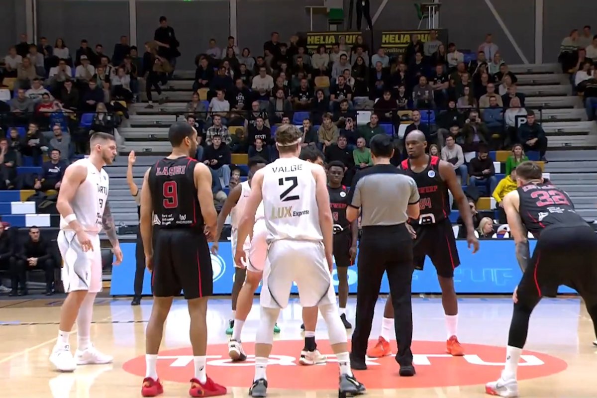 TÄISPIKKUSES | Vaata uuesti Tartu Ülikool Maks & Moorits - Windrose Giants Antwerp kohtumist! - Delfi Sport