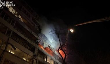 Venemaa ründas droonide ja rakettidega Kiievi linna ja oblastit. On hukkunuid